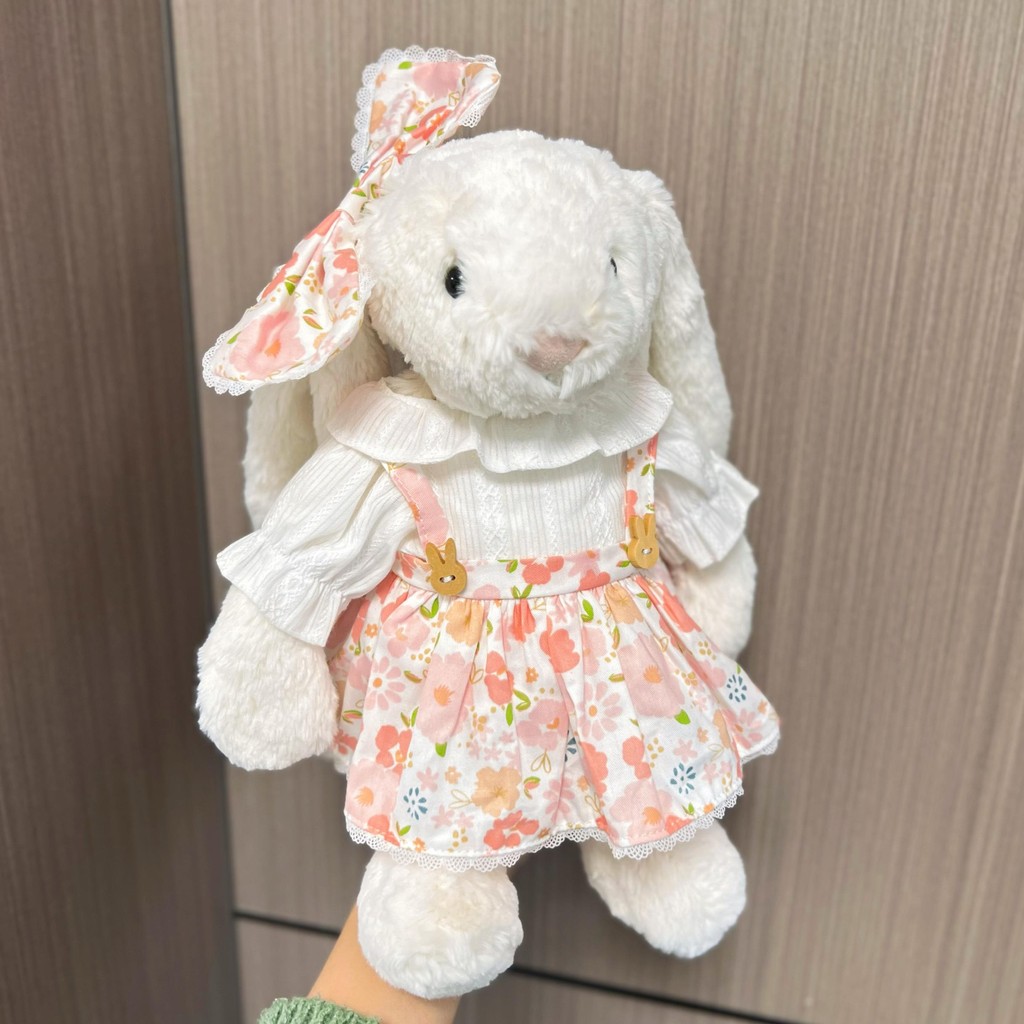 【現貨娃衣】Jellycat31cm邦尼兔衣服36cm兔子春天新款洋裝子毛絨玩偶娃衣