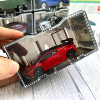 1:64合金車模展示盒｜風火輪多美卡火柴盒專用收納盒｜可拼裝透明展示架 模型車收納防塵盒