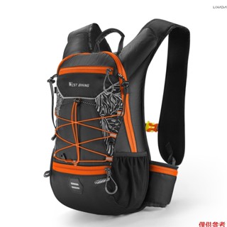 【新品】自行車騎行揹包戶外多功能野營徒步揹包大容量反光揹包