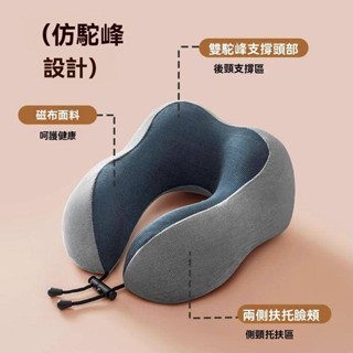 U型護頸枕 U型脖枕 記憶枕 記憶棉枕頭 旅行枕 記憶棉u型枕護頸枕脖子靠枕午睡頸椎頭枕脖枕旅行飛機睡覺u形枕頭