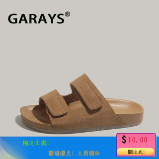 【臺灣熱賣】【店鋪熱銷】外穿勃肯一字拖女涼鞋舒適休閒新款拖鞋防滑複古夏季情侶涼拖鞋 QKNR