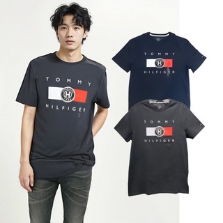 Tommy Hilfiger 湯米 胸前印膠LOGO 圓領短袖 男生款 短袖 上衣