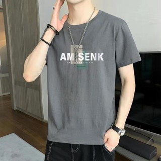 M-8XL 大尺碼上衣 排汗衫 男 夏天衣服 短袖t恤 情侶裝 短t t shirt 韓裝 男生短袖 男生上衣 短t恤
