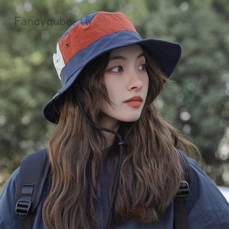 漁夫帽 夏季新款帽子 男女速乾防水超輕薄帽 登山帽男釣魚帽