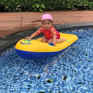 水上充氣浮排衝浪板兒童玩具游泳游泳圈加厚夏季玩水泡沫之夏飛艇