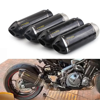 51mm口徑機車改裝兄弟碳纖排氣管 黃龍600 賽600 R6通用型排氣