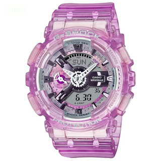 CASIO 卡西歐 G-SHOCK 未來系列 半透明女錶手錶 GMA-S110VW-4A