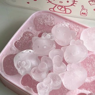 製冰盒💥食品級矽膠模具冰格自製冰塊少女雪糕家用可愛卡通造型圖案 H9UA