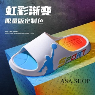 【潮流厚底】漸變色涼拖鞋 夏季室內外兩穿 防滑耐磨設計 厚底增高5cm 臺灣熱賣