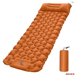 輕便野營墊帶氣枕便攜式氣墊防水揹包睡墊