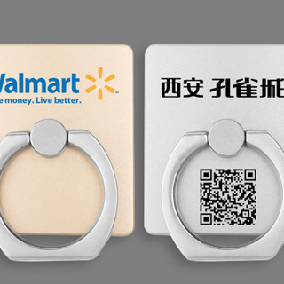 [客製化][手機夾片]定做 手機支架 貼上式 指環扣 小禮品 定製 訂做 二維碼 廣告logo 定製 刻字