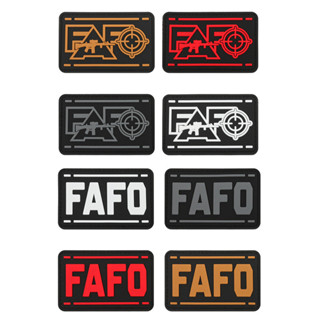 [定製魔術貼貼片] HK FAFO Morale PVC Luminous 3D Velcro Patch /徽章/臂章