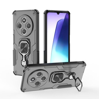 Xiaomi手機殼 小米POCOC7 手機殼poco6創意旋轉指環支架Xiaomi15 防摔軟硬殼5G車載磁吸保護套