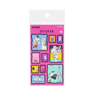 sun-star迷你相片貼紙/ Moomin/ 好友/ 北歐納維亞風格 eslite誠品