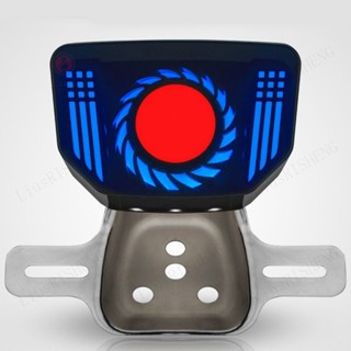 🎇臺灣出貨🎇電動車機車改裝LED後尾燈小牛地平綫配件轉彎燈12V多功能爆閃燈