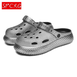 SPCXG 36-45情侶時尚休閒防滑耐磨Eva厚底透氣夏季涼鞋--*-