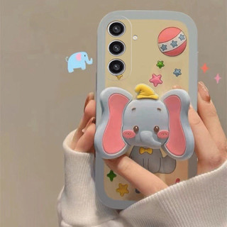 卡通動漫小飛象 三星S25 S24 S23 S22 S21 S20 ULTAR PLUS FE 耐磨手機殼 愛優殼