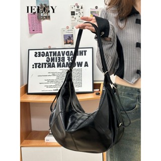 IELGY 復古餃子包 大容量時尚通勤托特包 小眾高階感斜揹包