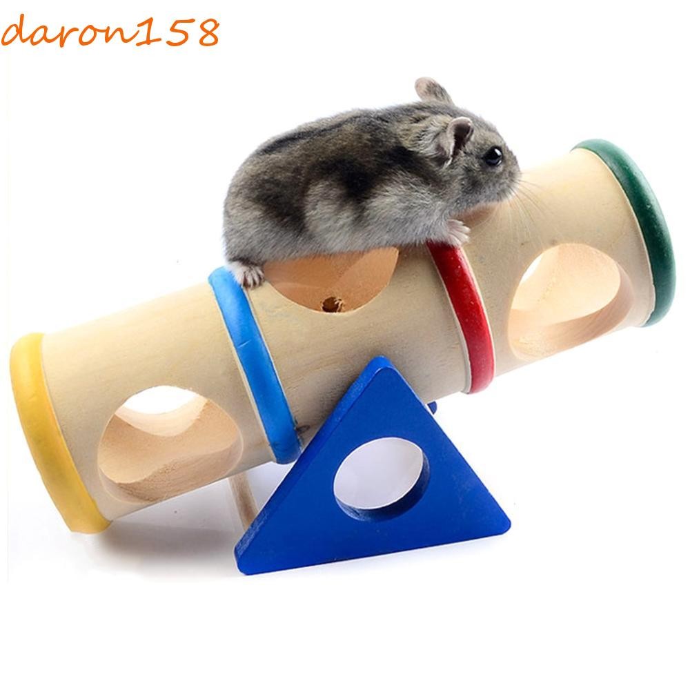 DARON倉鼠玩具沙鼠好笑滑鼠攀登刺猬隧道