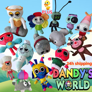PLUS✨丹迪的世界✨Dandys World 毛絨玩具可愛 Dandy's World 毛絨公仔新款 Dandy's