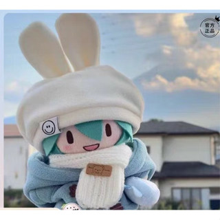 臺灣出貨 日本PeerEx 初音未來棉花娃娃 棉花娃娃16cm掛件 可愛毛絨公仔玩偶換裝娃衣 送節日禮物 交換禮物