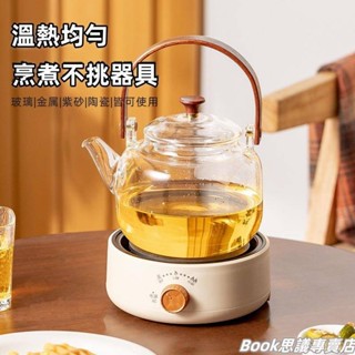 【限時熱賣】110v電熱爐 新款花茶壺電熱爐 多功能電熱燒水煮茶爐 迷你小型電熱爐 煮茶器 家用茶爐