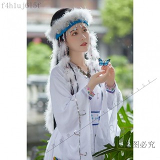 新品🎈【6.8萬人收藏】還珠格格 香妃同款服裝 女 全套白色仙女服 維吾爾族服裝 含香公主套裝 影視劇 古裝 超仙漢服