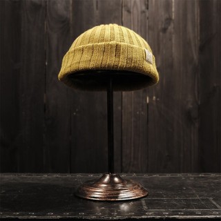 RD - Ribbed Beanie - 芥黃 Mustard