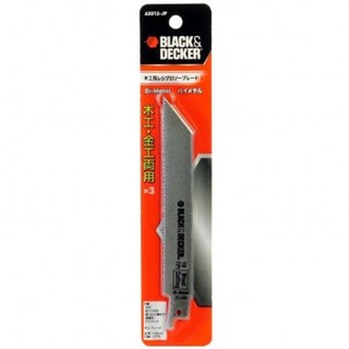 BLACK+DECKER 惡魔機專用軍刀鋸片(木鐵工二用) AX012-TWZZ