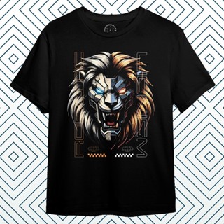 3D Lionism Robotic DT0818 原創高階發行 T 恤 3D 獅子會機器人