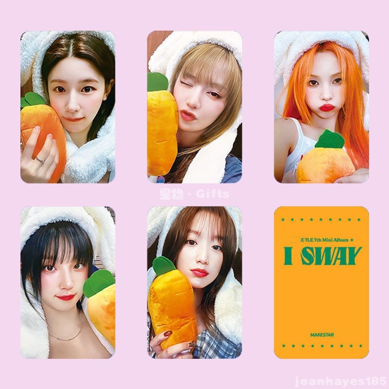 G)I-DLE I SWAY makestar イチゴ 5枚コンプセット G)I-DLE 7th Mini