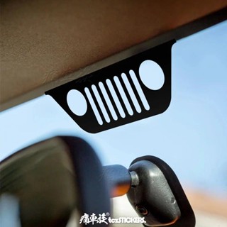 新款車貼 FOR Jeep Wrangler 車貼前擋風玻璃個性裝飾改裝車貼汽車配件汽車裝飾