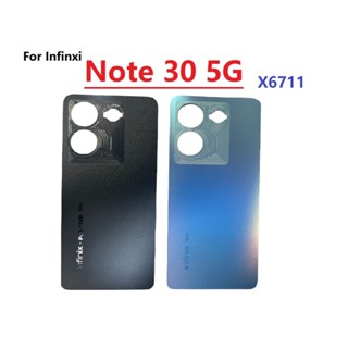 Infinix Note 30 5G X6711 後殼門後殼外殼的後背電池蓋