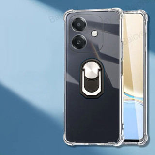 Oppo A5 Pro 5G4G 軟矽膠套磁性手機座指環套手機殼
