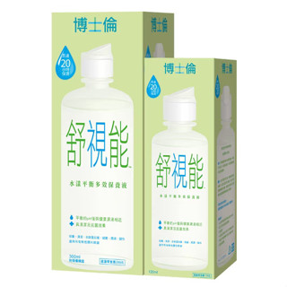 BAUSCH＋LOMB博士倫舒視能水漾平衡多效保養液300＋120ml