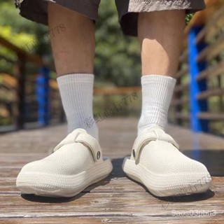 彩虹商行夏季包頭拖鞋沙灘外穿涼鞋防滑半拖舒柔軟防水男女勃肯鞋懶人腳蹬 懶人拖鞋 沙灘鞋 室內拖鞋 辦公室拖