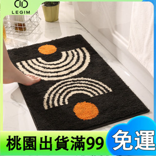百貨商店新款 簡約 衛生間門口地墊 吸水腳墊 家居浴室防滑墊 入戶進門門墊地毯 舒適柔軟 耐髒耐磨