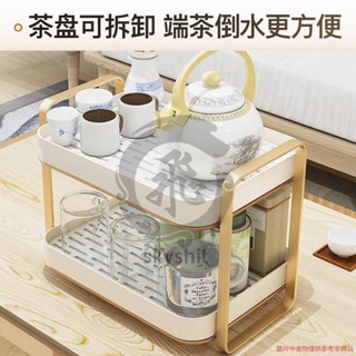 🔥置物架簡約多層置物架 分層收納架廚房置物 杯架子置物架水杯茶杯茶具玻璃杯子收納架桌面多層託盤家用瀝水盒 skyshit