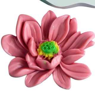 矽膠模具 - 蓮花壓面 - 蓮花花瓣 4.5 釐米 - 填充果凍 - 製作蠟燭 - 製作巧克力