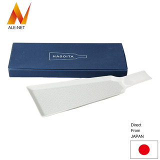 ALE-NET 餐具 中盤 長盤 羽子板盤 瓷器 美濃燒 日本製造 可用洗碗機清洗 可用微波爐加熱 【日本直送】