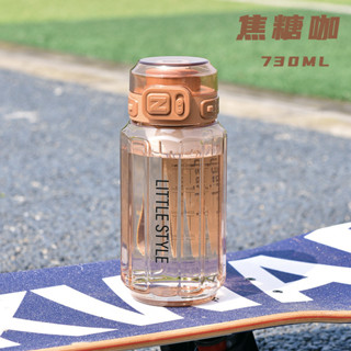 臺灣現貨 戶外運動水杯、tritan大容量水壺、便攜直飲茶隔水壺、簡約提繩防摔塑膠水壺