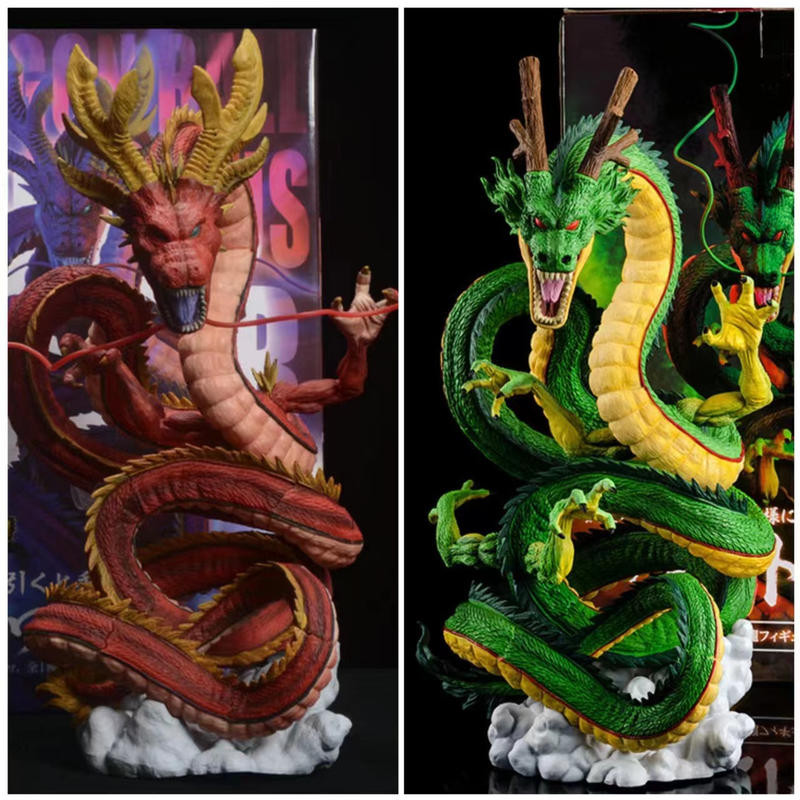 優質版 七龍珠最終神龍 七龍珠紅色神龍 七龍珠神龍  一番賞龍珠宿命對決 紅色神龍 最終神龍手辦擺件模型 跨境新品 優質
