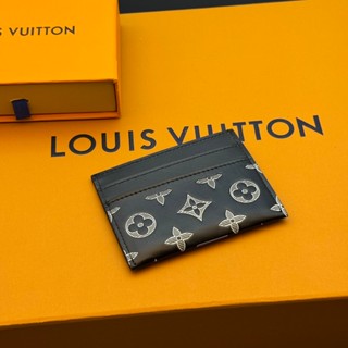 黑字絲印 PORTE CARTES DOUBLE 卡片夾全新信用卡 飛機名片夾M83699