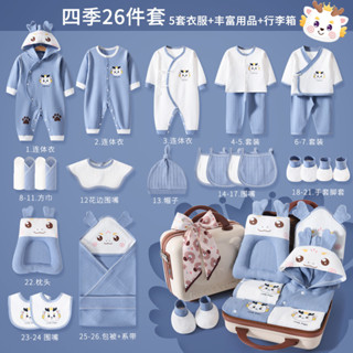 【6532次回購】嬰兒衣服純棉寶寶禮盒套裝春秋夏季初生剛出生新生兒滿月送禮用品