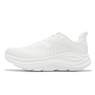 Hoka 慢跑鞋 Clifton 10 2E 寬楦 男鞋 白 厚底 緩震 運動鞋 [ACS] 1162032WWH