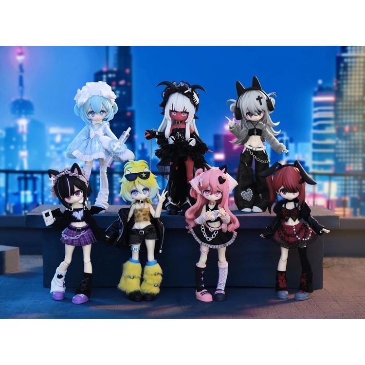 一萬次出逃計劃BJD謎盒12分BJD 可愛公仔人偶