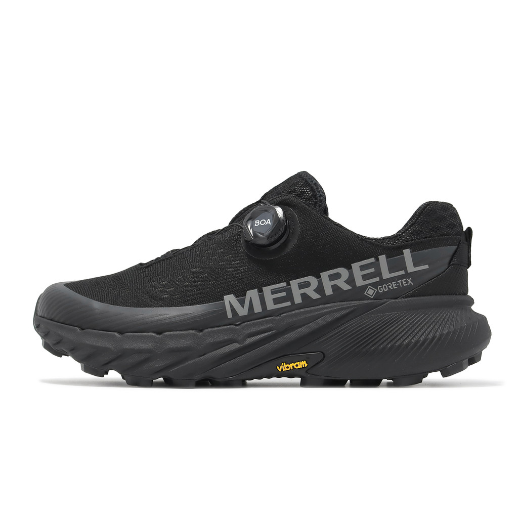 Merrell 越野跑鞋 Agility Peak 5 Boa GTX 男鞋 防水 黑 [ACS] ML068213