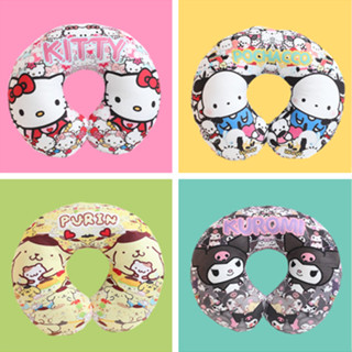 Sanrio 三麗鷗 kuromi 庫洛米 玉桂狗美樂蒂卡通三麗鷗旅行坐車u型枕旅行脖子護頸靠枕午睡飛機脖頸u行枕午睡