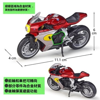 <優品>車模 模型車 汽車模型 閤金模型 玩具車 跑車模型 迴力車 生日禮物 WELLY威利1:18奧古斯塔MV Agu