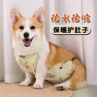 【Furry baby】寵物肚兜 寵物防水肚兜 雨天防著涼護肚 防雨 防髒 薄款 雨天出行 貓犬通用 寵物用品 寵物衣服